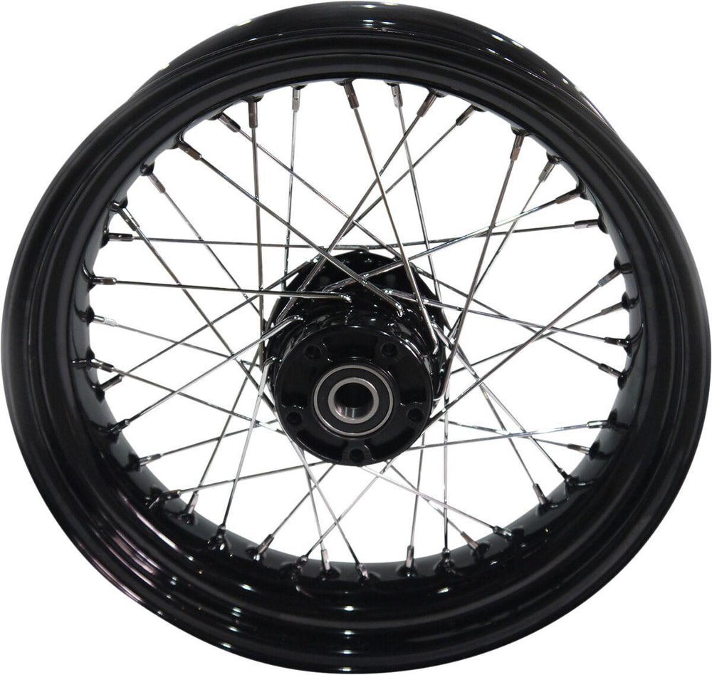 Drag Specialties Laced Wheel For Harley Davidson FLD 1690 2012-2013 17x4.5 Rear - Black