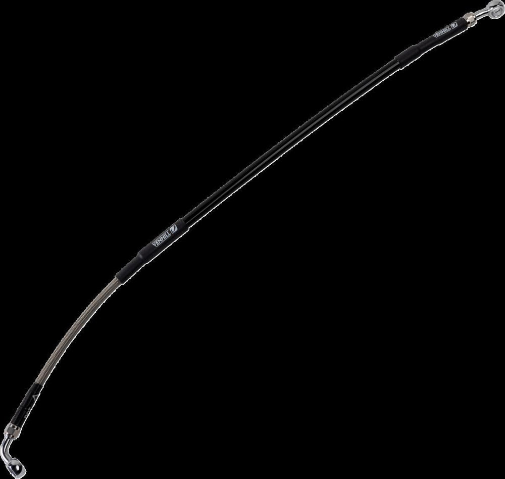 Moose Racing Stainless Steel Braided Brake Hose For Kawasaki KLX140 G 2017-2020 Rear
