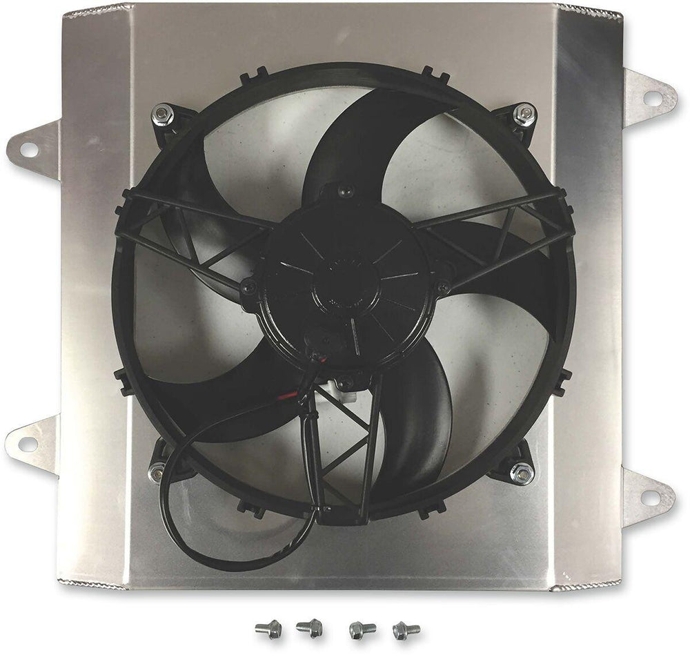 Moose Racing Hi-Performance Cooling Fan For Yamaha YXZ 1000 R 2016-2019 - Black Silver