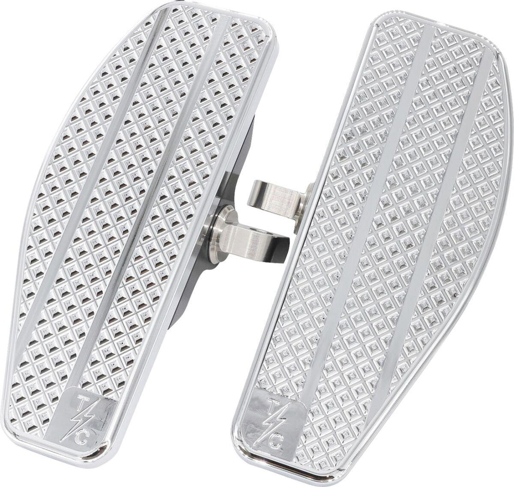 Thrashin Supply Co Mini Floorboards For Harley Davidson E 1000 1936-1952 - Chrome