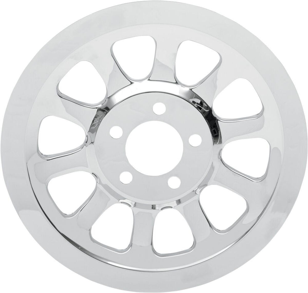 Drag Specialties Outer Rear Pulley Insert For Harley Davidson FLS 1690 2012-2016 Rear - Chrome
