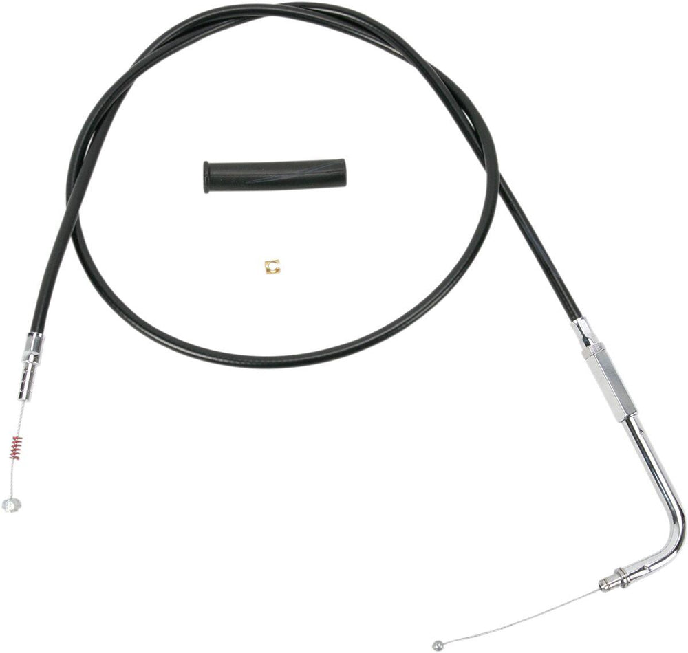 Drag Specialties Vinyl Idle Cable For Harley Davidson FLHS 1340 1990-1994 96.5 cm (38") - Black