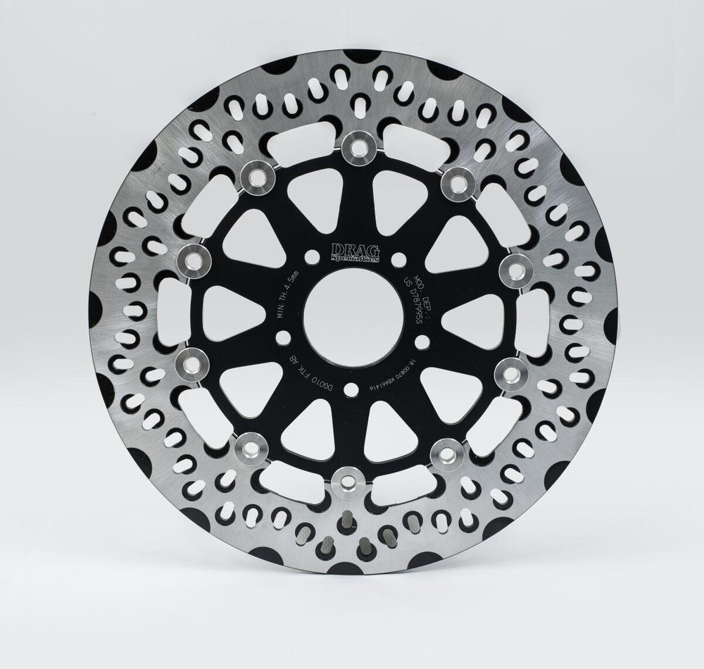 Drag Specialties FTK Series Brake Disc For Harley Davidson FLFB 1750 2018-2020 Front - Black