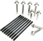Feuling Parts Cylinder Stud & Head Bolt Kit For Harley Davidson FLH - Black