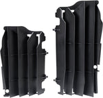 UFO Radiator Louvres For Kawasaki KXF450 2016-2020 - Black