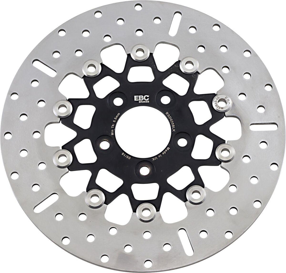 EBC Custom Stainless Steel Brake Disc For Harley Davidson FLD 1690 2012-2013 Rear