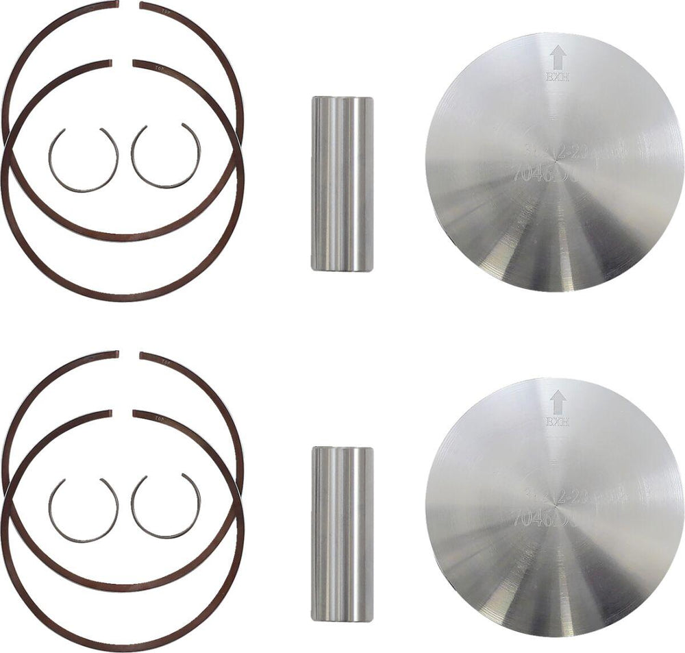 Wossner Piston Kit For Ski-Doo Expedition 800 V 2007-2008 76.37 mm