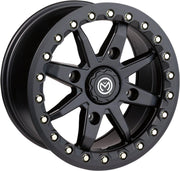Moose Racing 544X Beadlock Wheel For Polaris ACE 570 4X4 2018-2019 Fits Front Or Rear - Black Satin