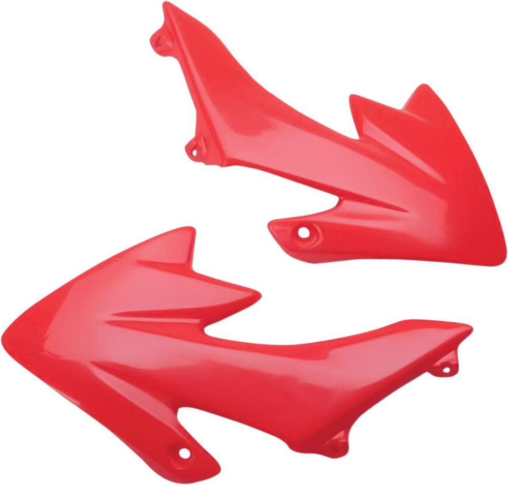 UFO Radiator Scoops For Honda CRF50F 2004-2025 - CR Red