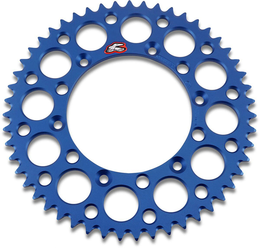 Renthal Ultralight Sprocket For Yamaha WRF250 2001-2024 Rear 51T - Blue