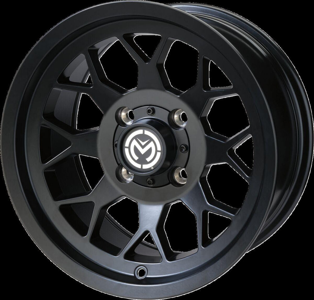 Moose Racing 27X Wheel For Kawasaki KVF650 I 4X4 2006-2014 Front 12x7" - Black
