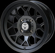 Moose Racing 27X Wheel For Kawasaki KVF650 I 4X4 2006-2014 Front 12x7" - Black