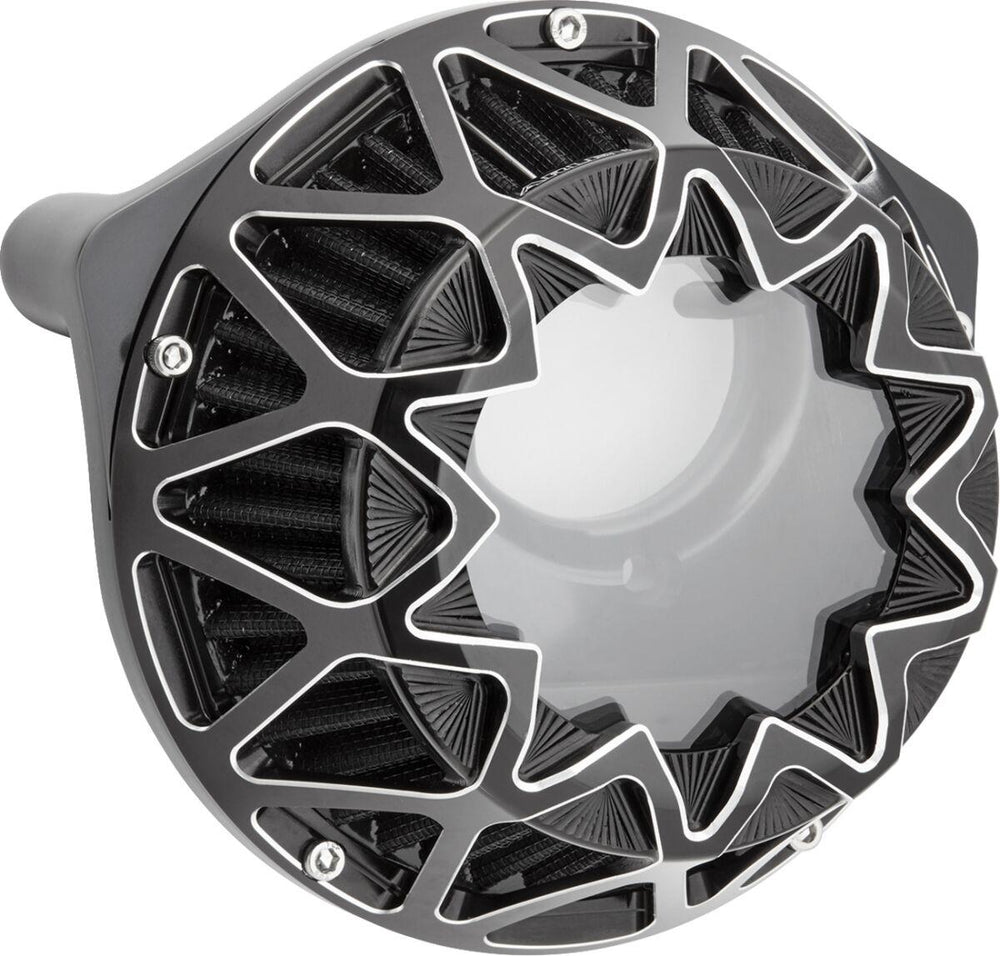 Arlen Ness Crossfire Air Cleaner For Harley Davidson FLHX 1923 2024-2026 - Black/Silver
