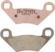 DP Brakes ATV/UTV Sintered Metal Brake Pads For Polaris Hawkeye 325 2X4 2015 Fits Front Or Rear
