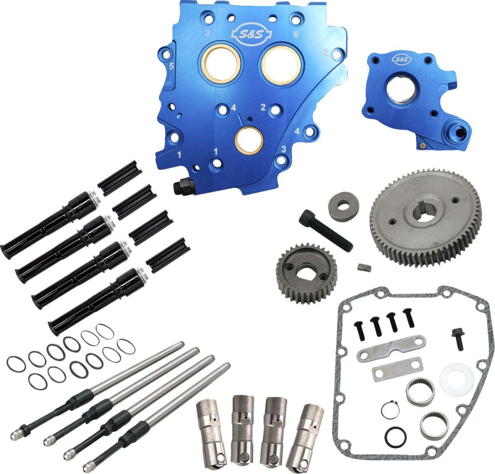 S&S Cycle Cam Chest Kit Without Cams For Gear Drive Twin Cam For Harley Davidson FLD 1690 2012-2013 - Black