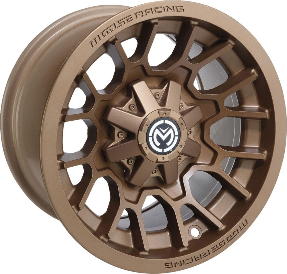 Moose Racing 24X Wheel For Kawasaki KVF650 I 4X4 2006-2014 Front 12x7" - Bronze