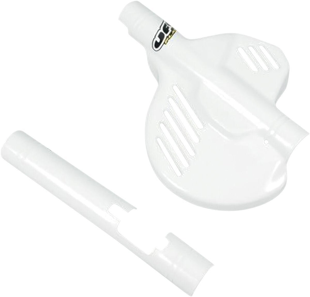 UFO Front Brake Disc Protector For Honda CR125 1985-1989 - White