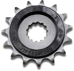 JT Steel Sprocket With Noise Dampener For Moto Morini 6 1/2 Seimmezzo 650 SCR ABS 2022-2024 Front 15T