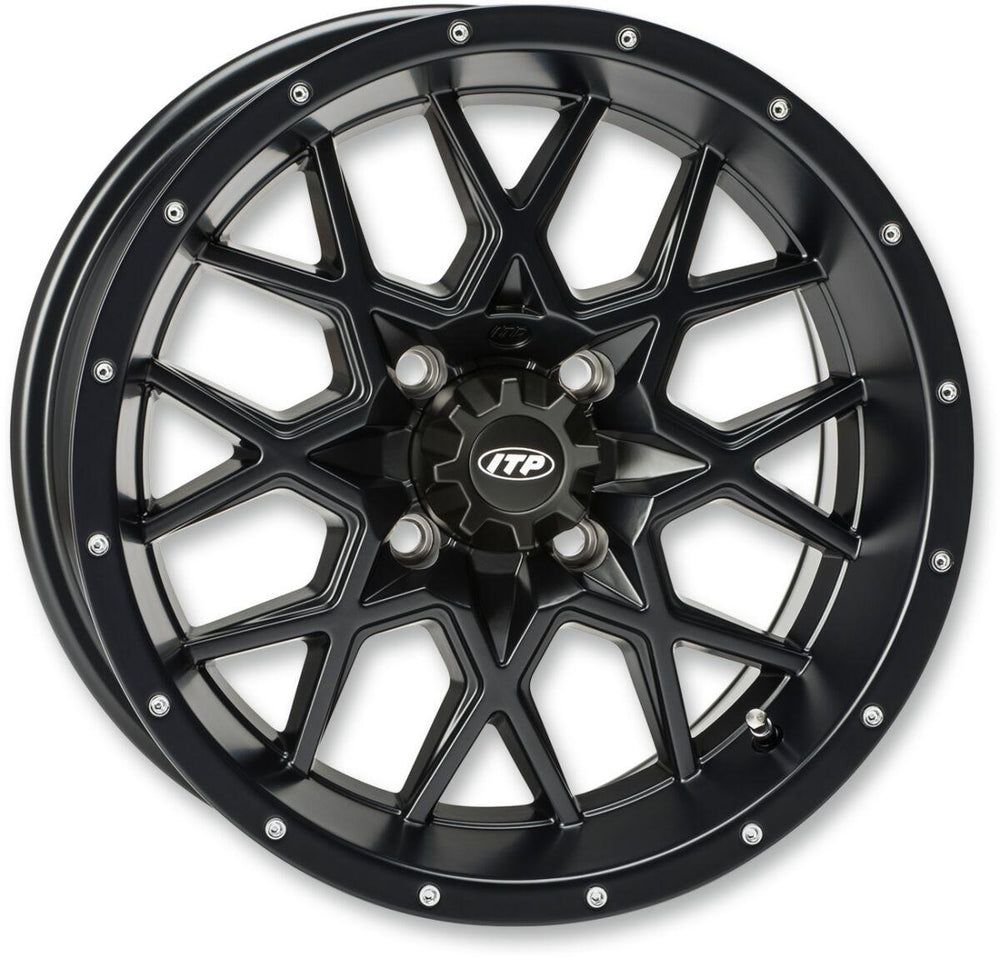 ITP Hurricane Wheel For TGB Blade 425 2X4 2008-2011 Rear 14x7" - Black
