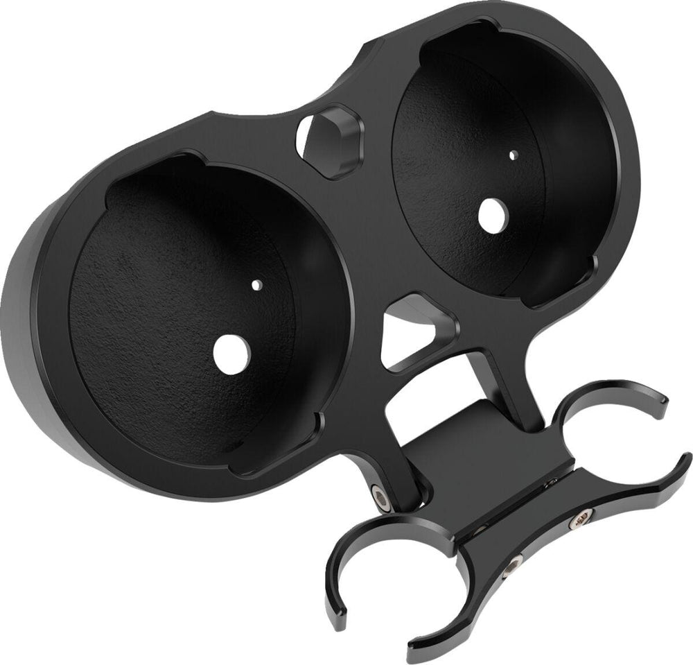 LA Choppers Gauge Mount Double 32 mm (1-1/4") - Black