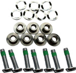 Drag Specialties Front Brake Disc Bolt Kit For Harley Davidson FLHR 1750 2020-2022 - Silver
