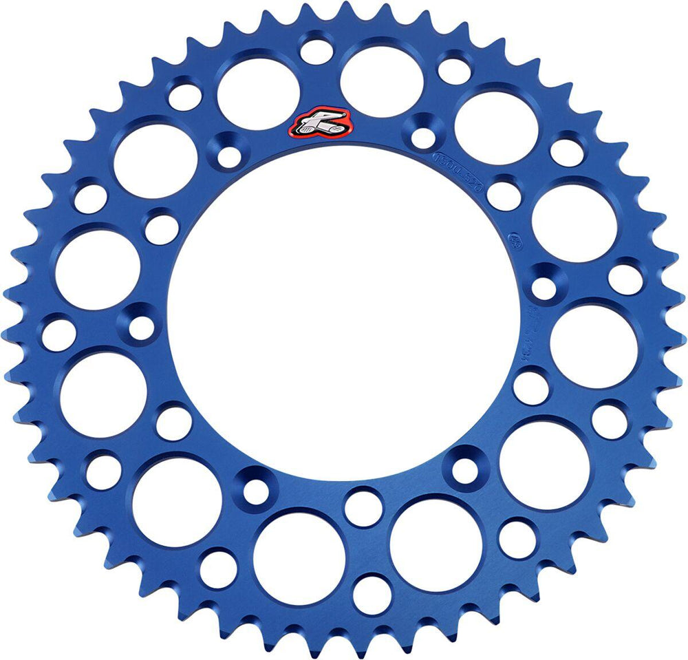 Renthal Ultralight Sprocket For Yamaha WRF250 2001-2024 Rear 49T - Blue