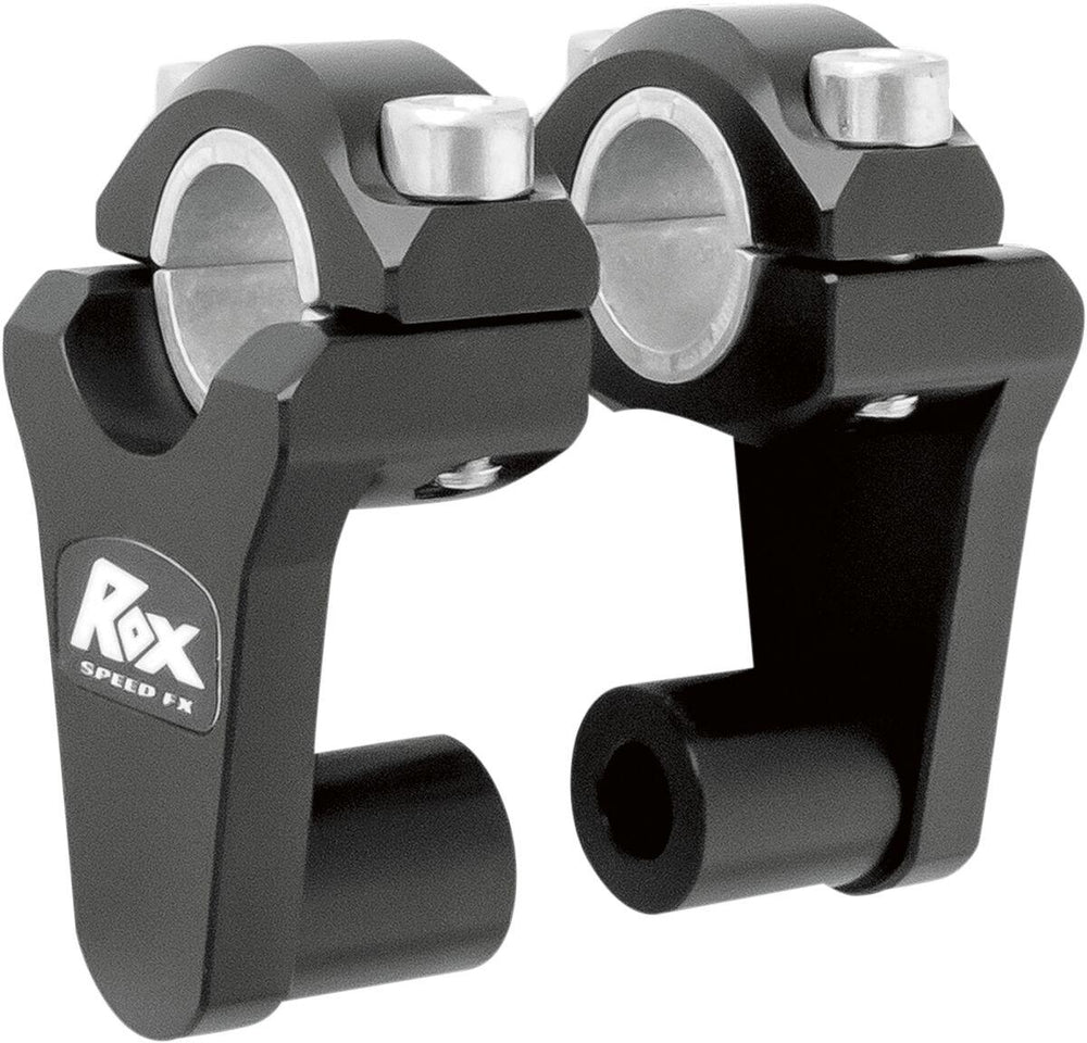 Rox Speed FX Elite Pivoting Handlebar Risers For 7/8" & 1-1/8" Handlebars For Honda CRF250R 2018-2021 50.8 mm (2") - Black