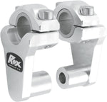 Rox Speed FX Elite Pivoting Handlebar Risers For 7/8" & 1-1/8" Handlebars For Honda CB1000C 50.8mm (2") - Chrome