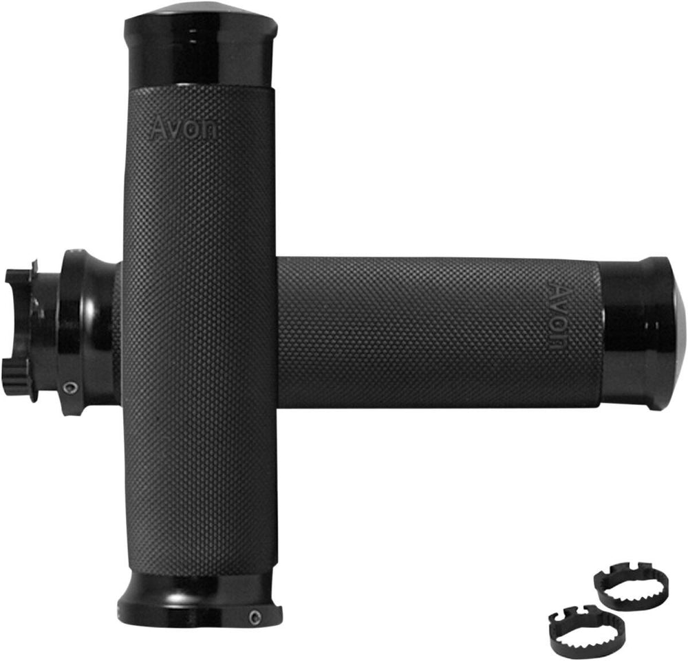 Avon Grips Custom Contour Grips For Victory Boardwalk 106 2013-2014 - Black