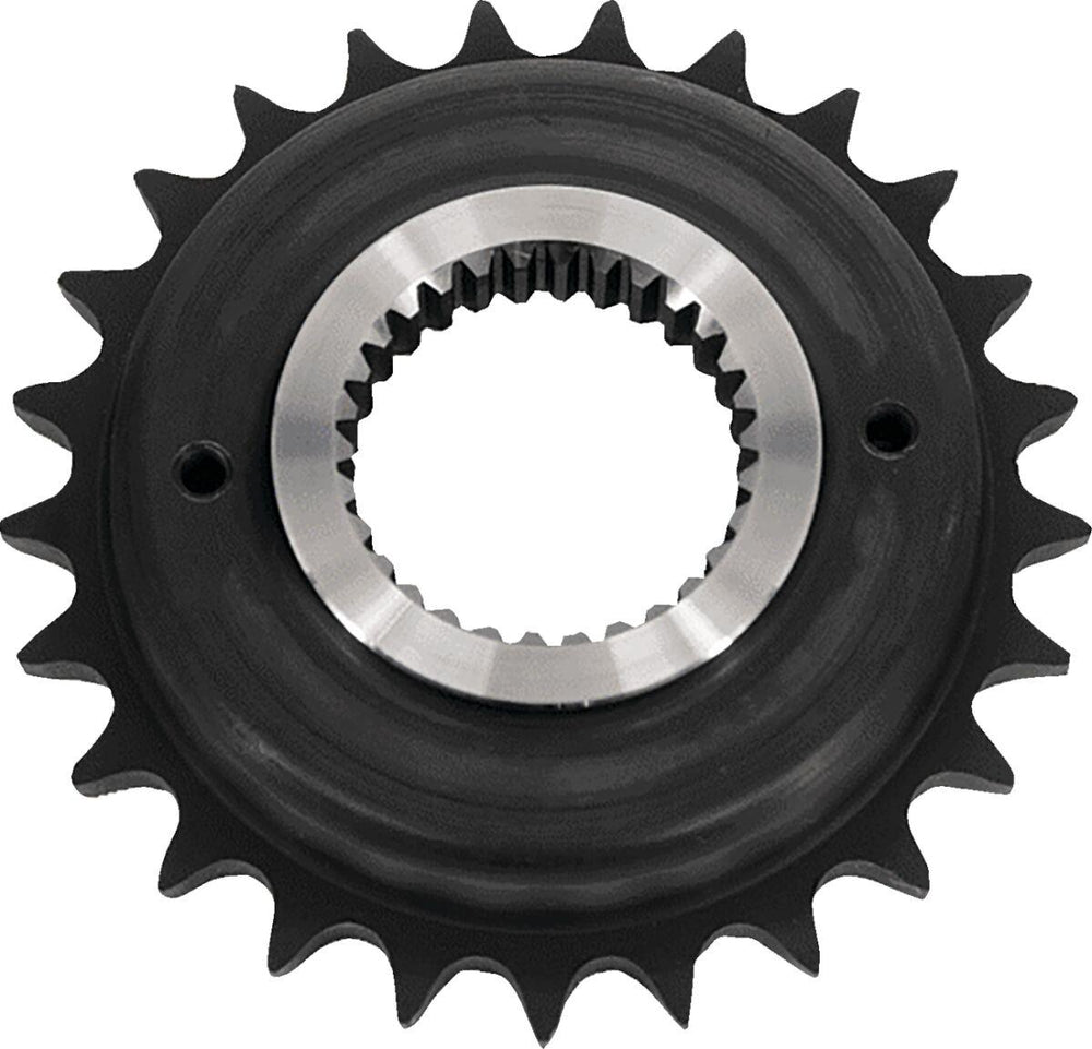 Trask Cush Drive Sprocket For Harley Davidson FLH 1868 2021 Front Black 25T