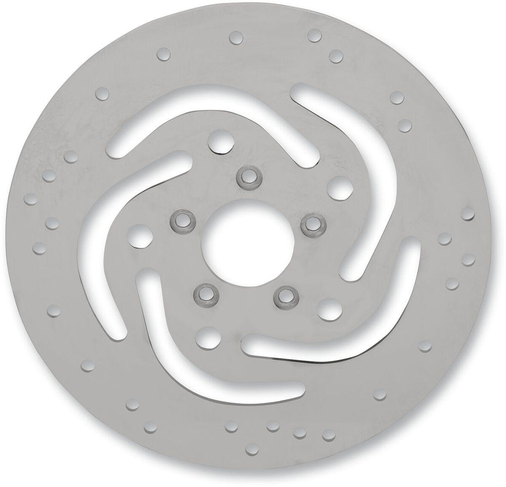 Drag Specialties OEM-Style Brake Disc For Harley Davidson FLHR 1450 2000-2003 Front - Silver