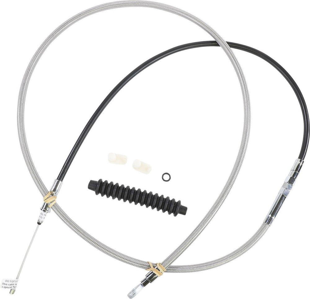 Drag Specialties Clutch Cable For Harley Davidson FLHR 1584 2008 198 cm (78") - Chrome