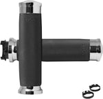 Avon Grips Custom Contour Grips For Victory Boardwalk 106 2013-2014 - Black Chrome
