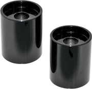 LA Choppers Handlebar Riser Extensions 1-1/2" - 1-1/2" - Black/Gloss