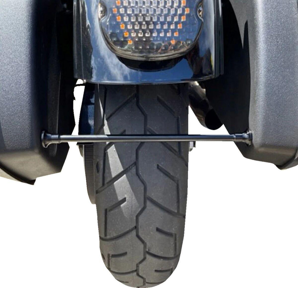 Kibblewhite Saddlebag Stabilizer For Harley Davidson FXLRST 1923 2022 Rear - Black