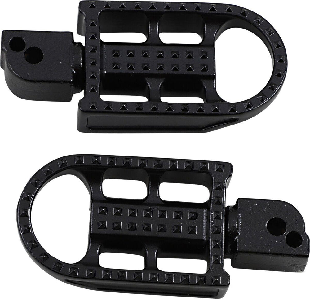 Biltwell Mushman Footpegs For Harley Davidson FLDE 1750 2018-2020 - Black