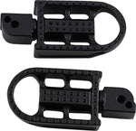 Biltwell Mushman Footpegs For Harley Davidson FLDE 1750 2018-2020 - Black