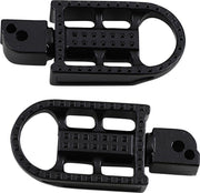 Biltwell Mushman Footpegs For Harley Davidson FLDE 1750 2018-2020 - Black
