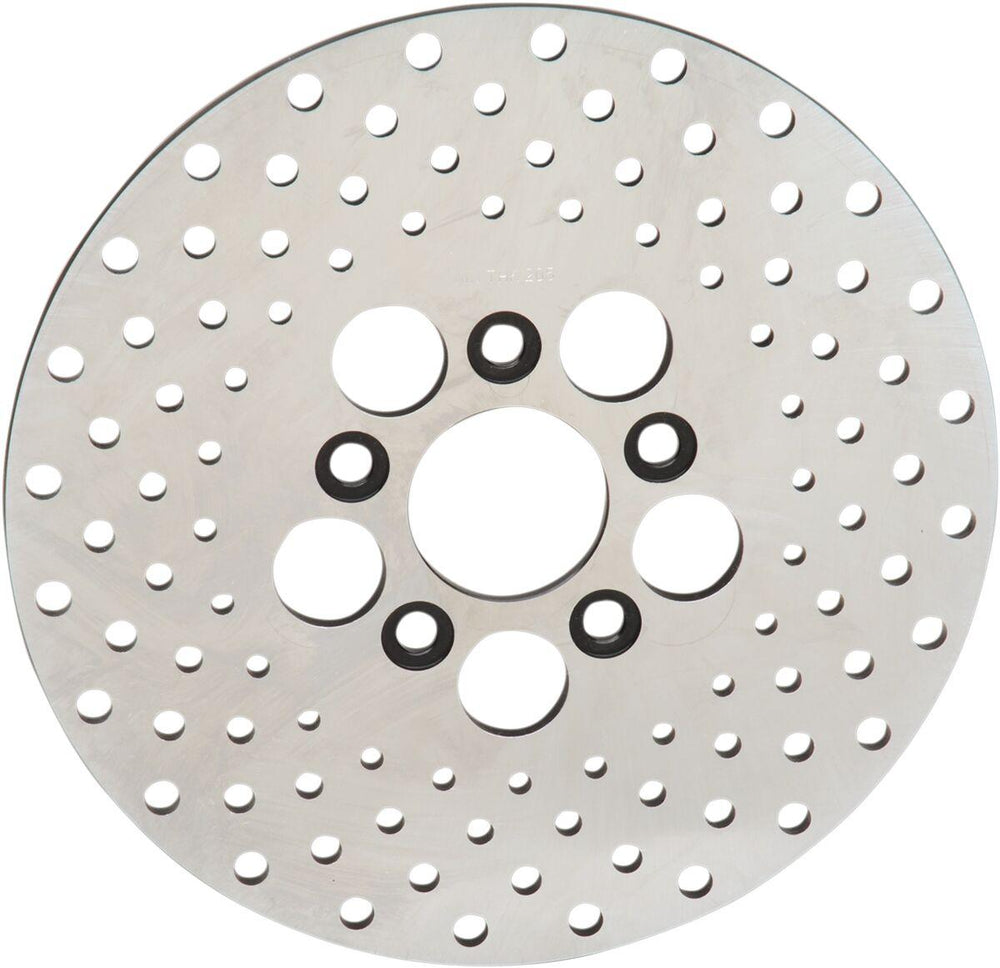Drag Specialties Brake Disc Shovelhead For Harley Davidson FL 1200 1974-1976 Front & Rear - Silver