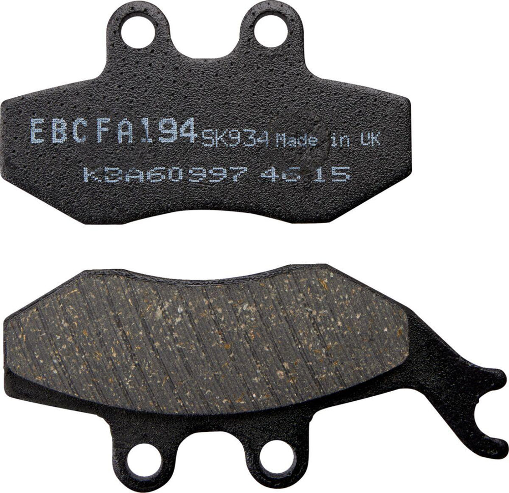 EBC Organic Base "FA" Brake Pads For Beta ALP 125 2006-2014 Front