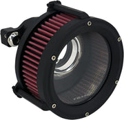 Trask Assault Charge High-Flow Air Cleaner For Harley Davidson XL 1200 C 1996-2020 - Black