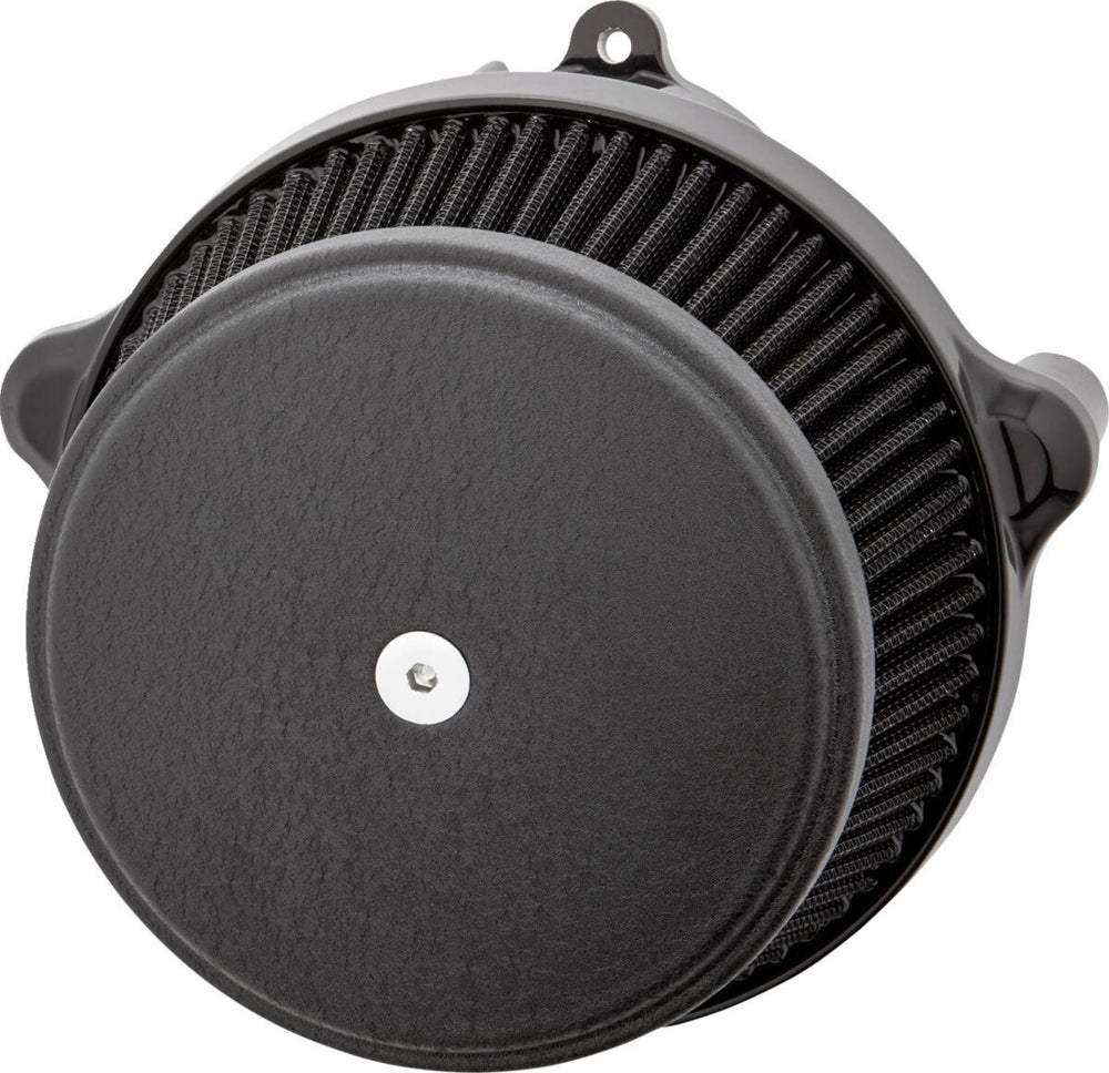 Arlen Ness Big Sucker Stage 1 Air Cleaner Kit with Cover For Harley Davidson FLHX 1923 2024-2026 - Black/Silver/Wrinkle