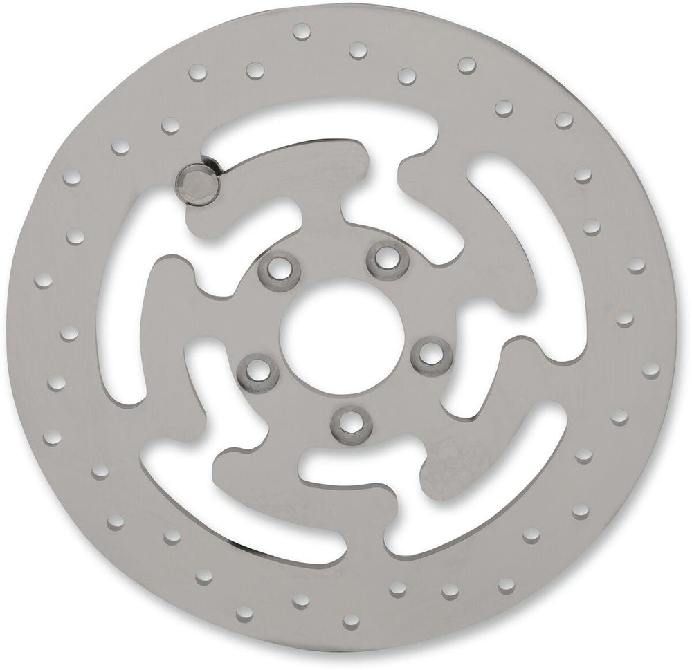 Drag Specialties OEM-Style Brake Disc For Harley Davidson FLH 1868 2021 Rear - Silver
