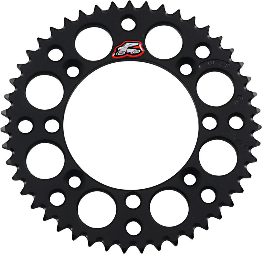 Renthal Ultralight Sprocket For Suzuki RM 80 1989-2001 Rear 47T - Black