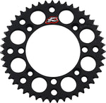 Renthal Ultralight Sprocket For Suzuki RM 80 1989-2001 Rear 47T - Black