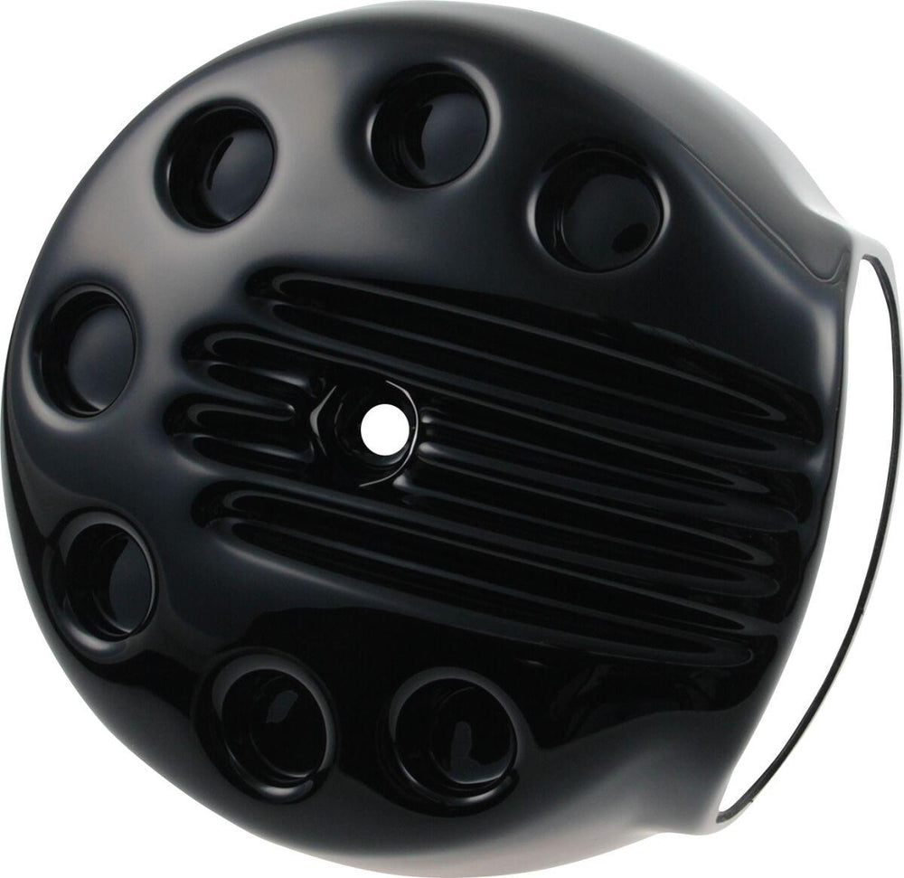 Cult Werk Slotted Air Filter Cover For Harley Davidson FXSB 1690 2014-2017 - Gloss Black