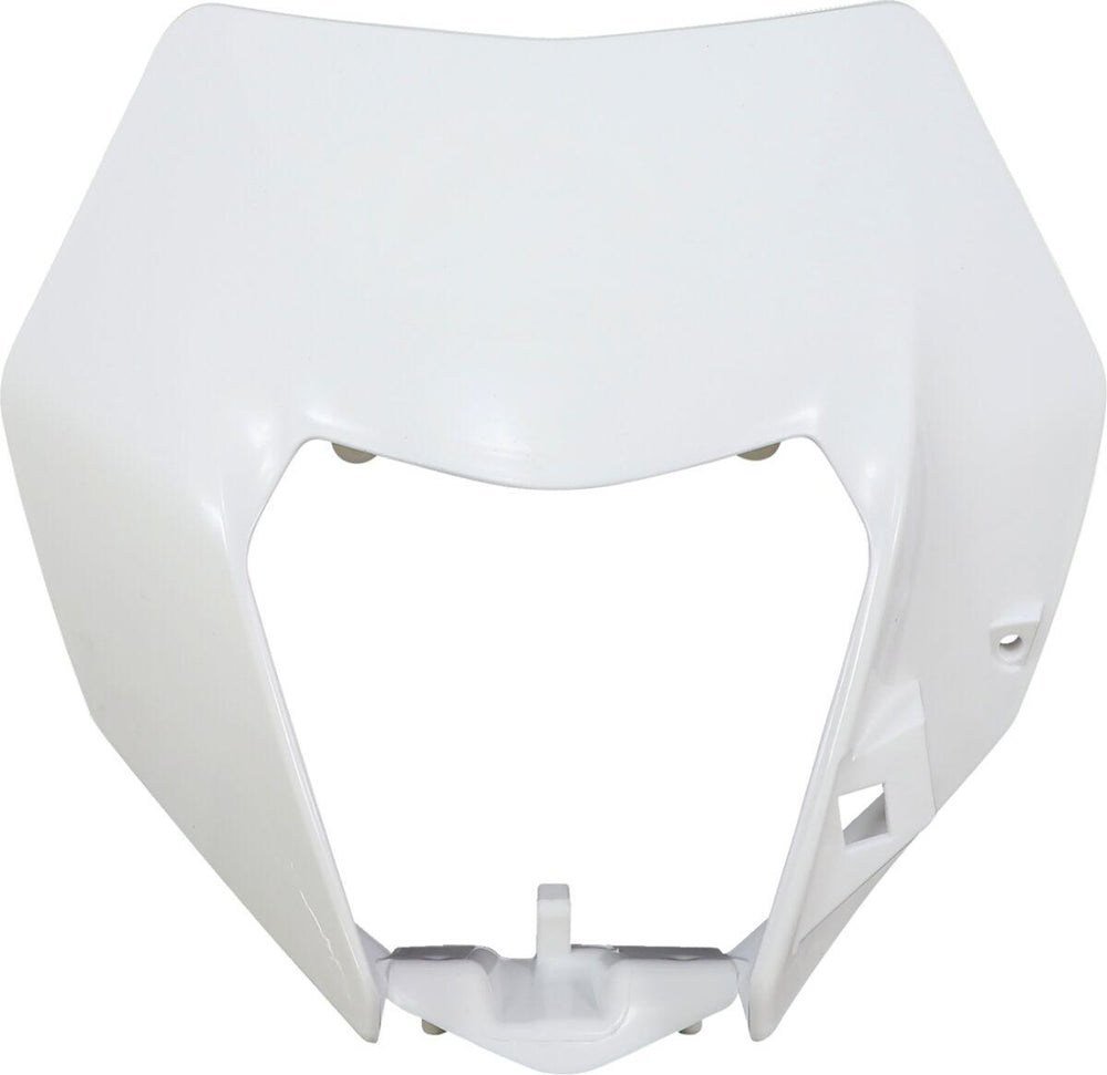 UFO Headlight Surround For KTM  EXC125 2014-2016 - White