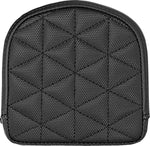 Saddlemen Mini Short Contour Cruiser Motorcycle Seat Sissy Bar Pad 16,5 cm (6-1/2") x 16,5 cm (6-1/2") - Black