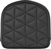 Saddlemen Mini Short Contour Cruiser Motorcycle Seat Sissy Bar Pad 16,5 cm (6-1/2") x 16,5 cm (6-1/2") - Black