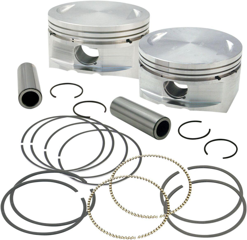 S&S Cycle Piston Kit for S&S Motors For Harley Davidson FLD 1690 2012-2013 +0.010"